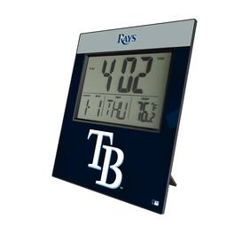 Keyscaper - Tampa Bay Rays Digital Desk Clock - Multicolor