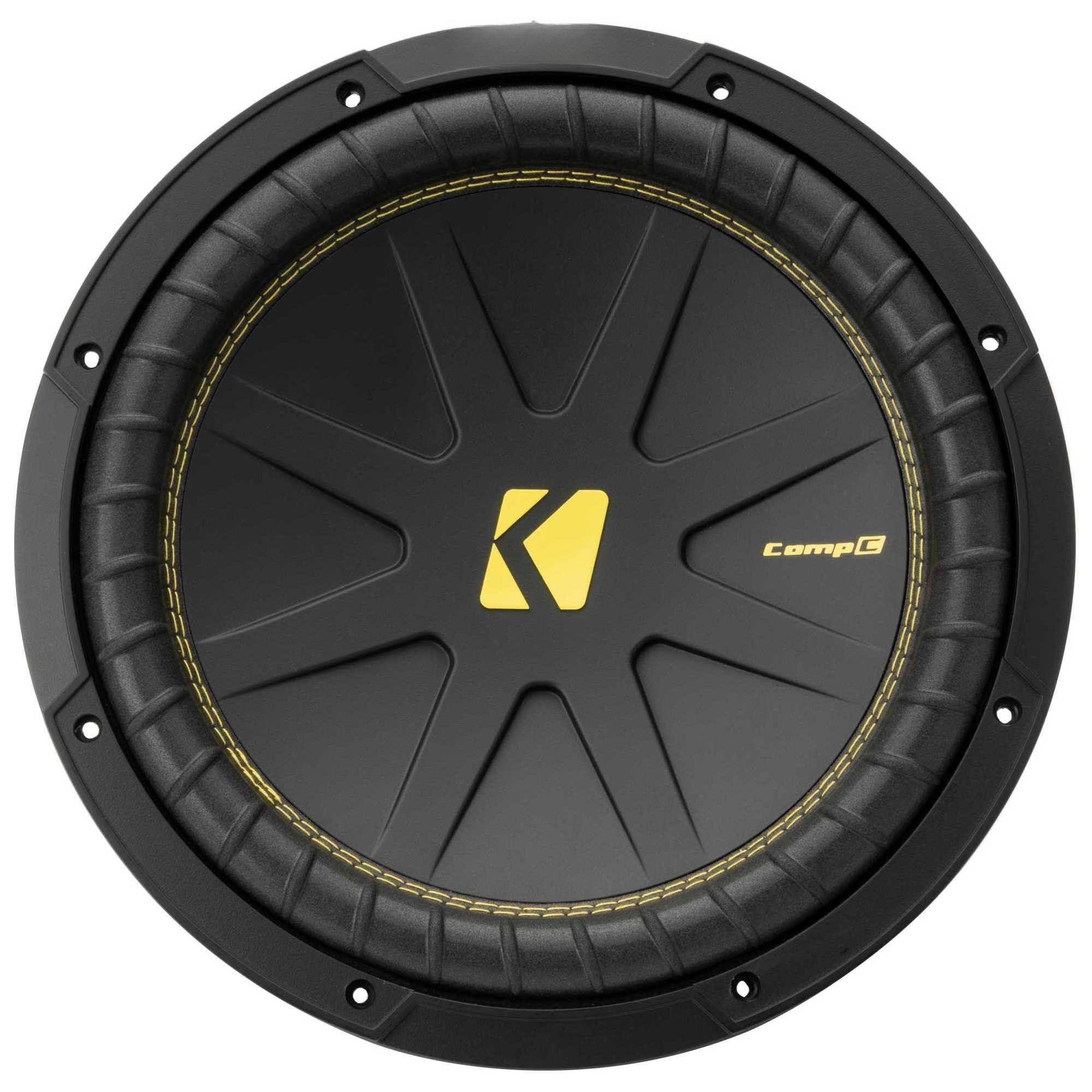 Left. TECH SAFARI - Compc Subwoofer Dual Audio Cone Sound Enhanced Reliability Stitches Yellow Robust Between Rugged Polyurethane - Default.