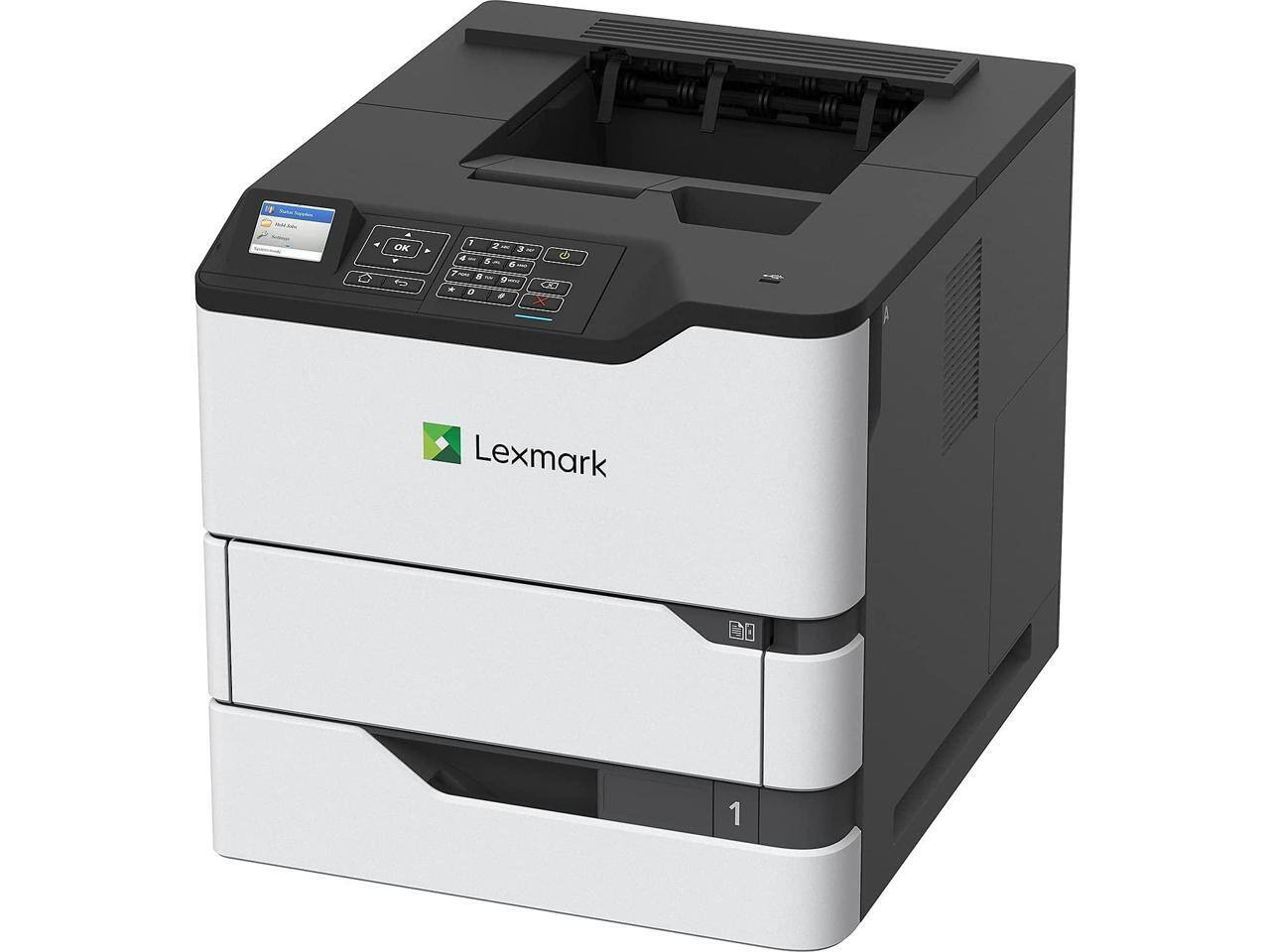Alt View 10. Lexmark - Lexmark MS821n Single Function Monochrome Duplex Laser Printer - false.