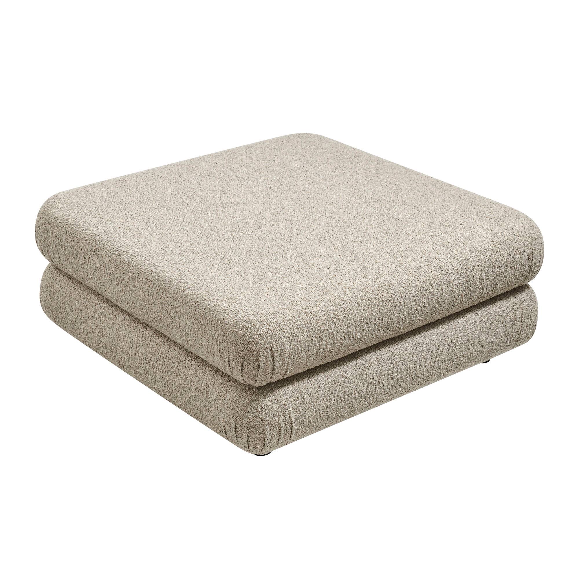 Alt View 4. Modway - Jubilee Upholstered Ottoman by Modway - Linen.