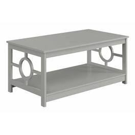 Convenience Concepts - Ring Coffee Table - Gray