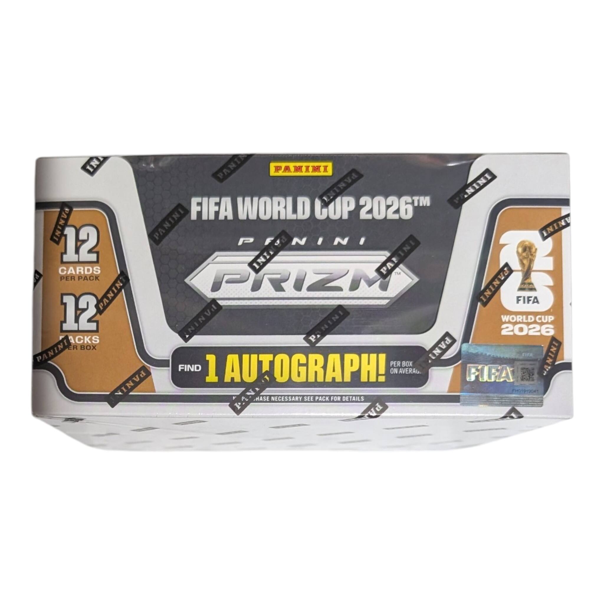 IN PANINI PANIKX TM NINI FIFA WORLD CUP 2026 PANINI PANINI ININY 12 FININI CARDS INI PAKINI PER PACK PRIZN PANINI PANINI FIFA 12 NINVI PANINI 2026 WORLD CUP ACKS . ER BOX PANI PANINI PER HO8 JANINI FIND 1 AUTOGRAPH! ON AVERAGE PIPA PANIN PANANT SEAN. NECESSARY SEE PACK FOR DETAILS