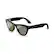 Front. Ray-Ban Meta - Ray-Ban Meta Skyler (Gen 2) glasses with Meta AI, Audio, Photo, Video Compatibility - Green lenses - Shiny Black.