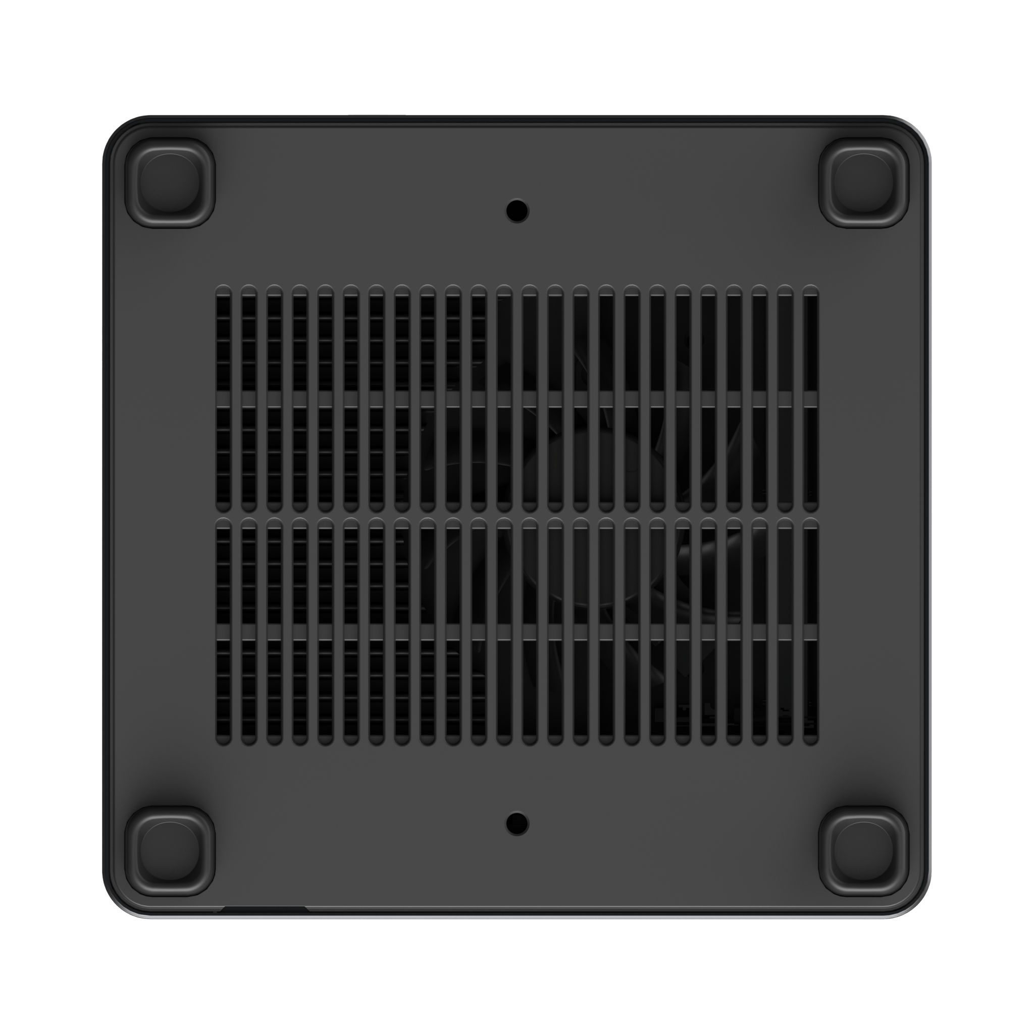 Alt View 2. Minisforum - UM790 Pro Mini PC, Barebone, AMD Ryzen 9 7940HS, AMD Radeon 780M, Dual USB4, Dual HDMI, Wi-Fi 6E - Black.