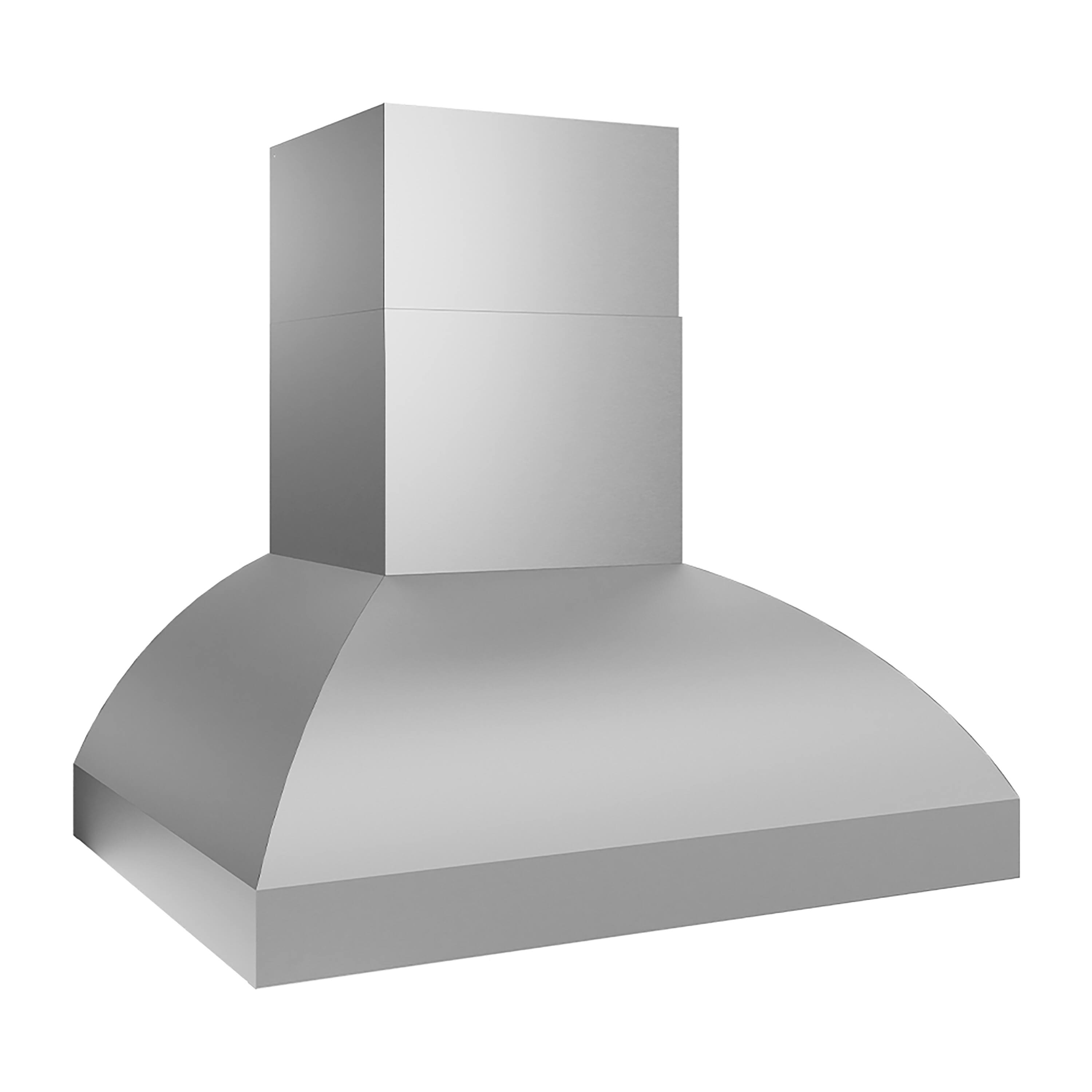 Angle. ZLINE - ZLINE 48 in. Wall Mount Outdoor Grill Hood (GOW2-48) - Stainless Steel.