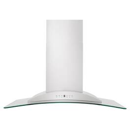 ZLINE - 36 inches - Externally Vented - Wall Range Hood - Brushed Stainless Steel