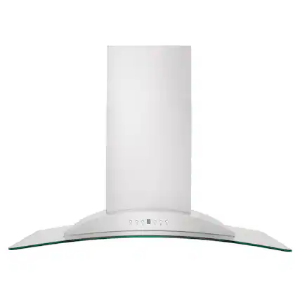 Front. ZLINE - 30" Externally Vented Range Hood - Brushed Stainless Steel.