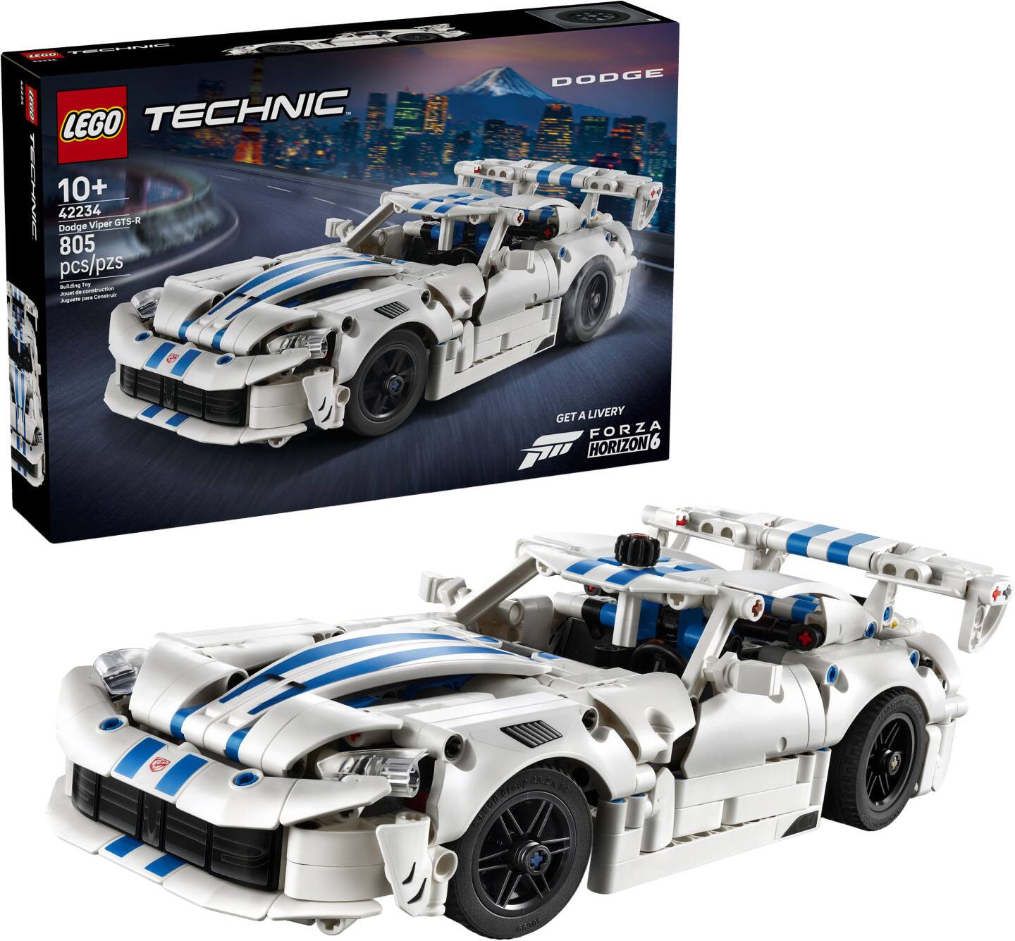 Technic Dodge Viper GTS-R Sports Car 42234