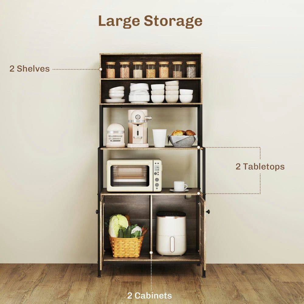 Large Storage

- 2 Shelves
- 2 Tabletops
- 2 Cabinets