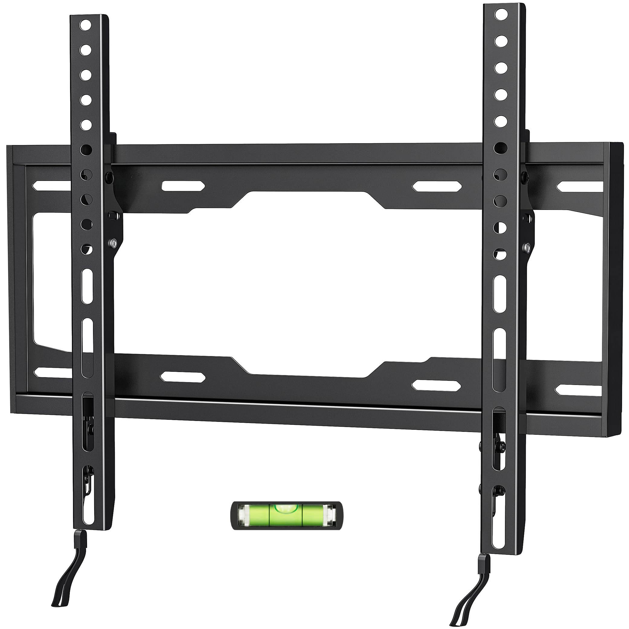 Front. Comfort Essence - Duty Tv Wall Mount For Large Tvs Up To 800xVesa Ultra Slim Fixed Low profile Bracket Wood Stud Fit 65 75 - Fix 26-60inch.