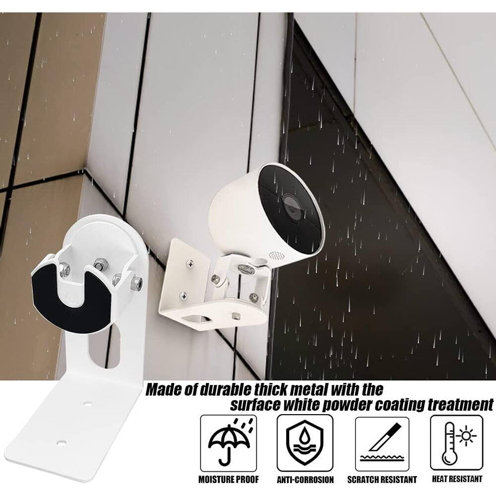 RTMB 360° Nest Camera Mount for Google Nest Cam Outdoor/Indoor