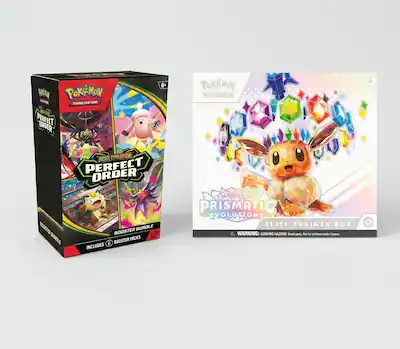 Pokmon TCG Mega Evolution PO Booster - Scarlet&Violet Prismatic Evolutions ETB Pokmon TCG Mega Evolution PO Booster - Scarlet&Violet Prismatic Evolutions ETB