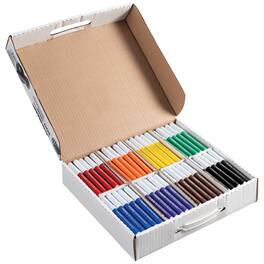 Prang - Washable Art Marker Masterpack 8 Colors 200 Per Box - Multi