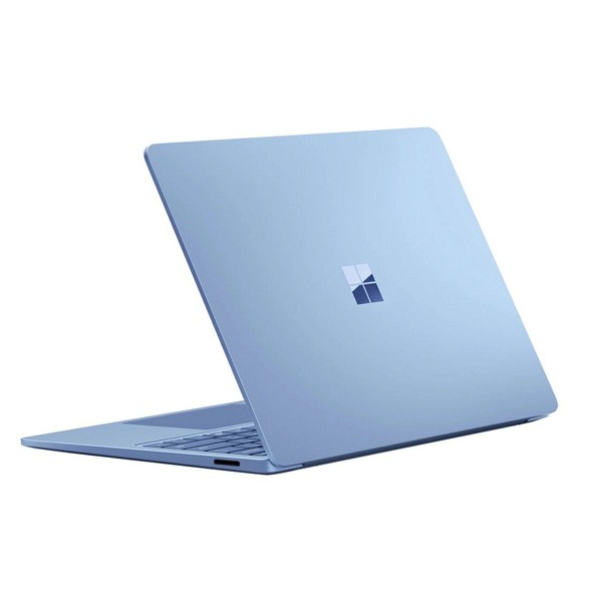 Alt View 3. Microsoft - Surface Copilot+ 13.8" QHD Touch Snapdragon X Plus 3.4 GHz 16 GB 1 TB SSD Qualcomm Adreno GPU Windows 11 Home Laptop - Blue.
