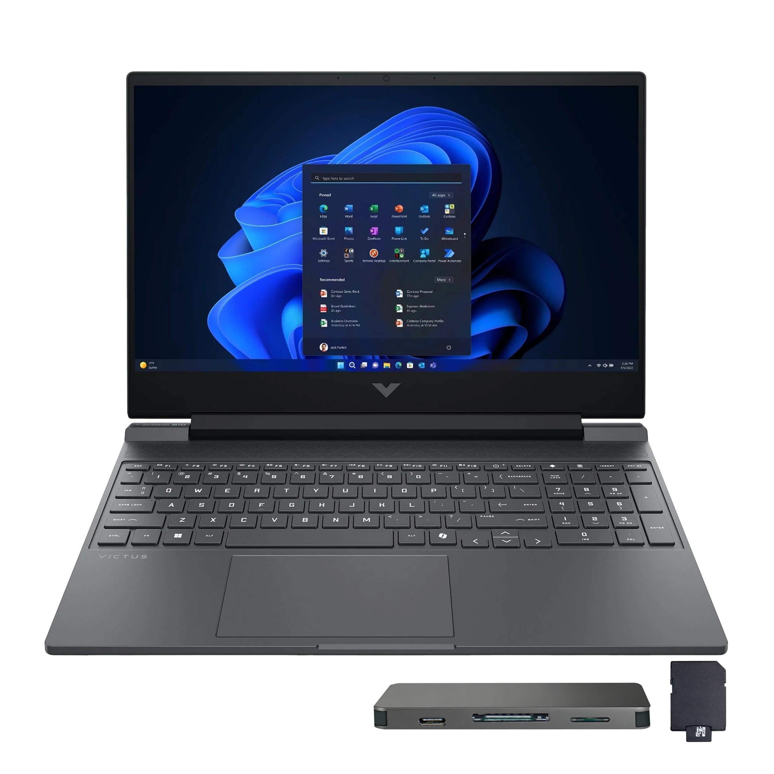 HP - Victus 15.6" Gaming Laptop,Intel i5-13420H,32GB RAM,2TB SSD,RTX 4050,Backlit,Win 11 - Silver