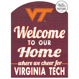 Jardine - Virginia Tech Hokies 16'' x 22'' Marquee Sign - Maroon