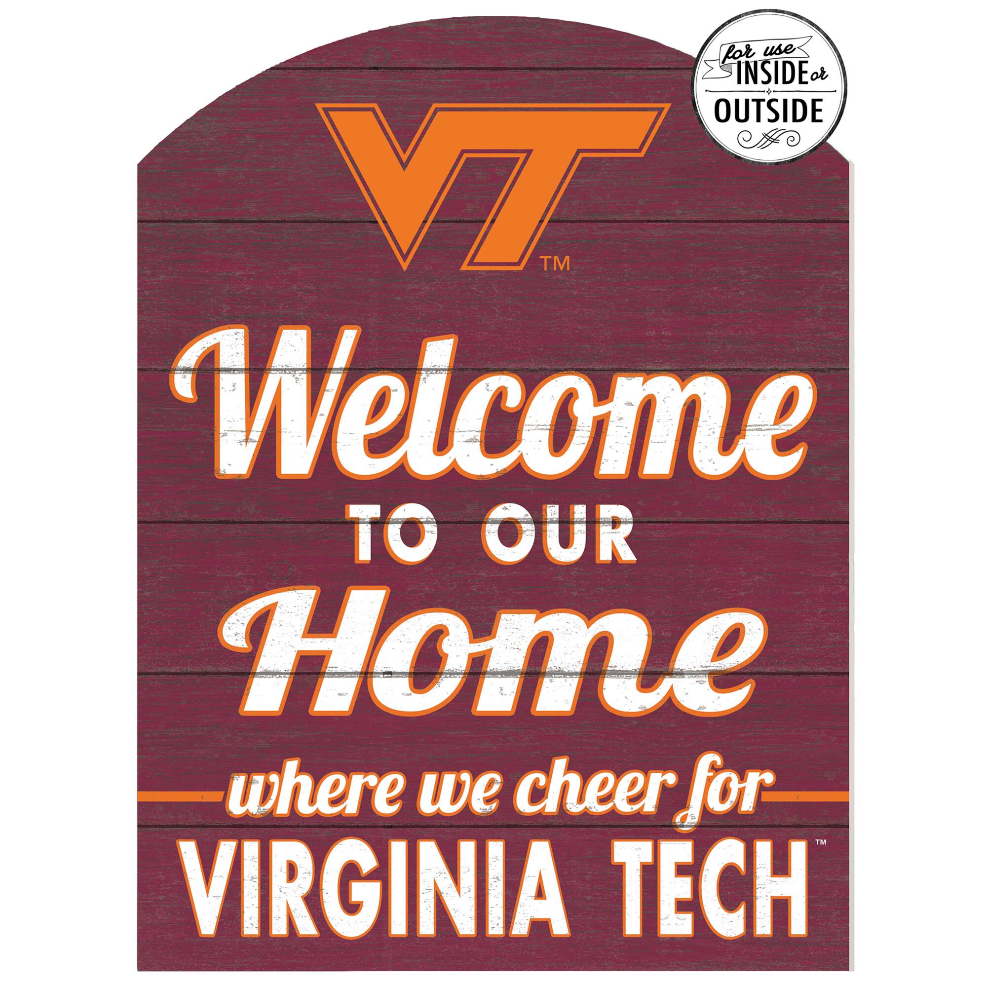 Virginia Tech Hokies 16'' x 22'' Marquee Sign