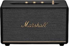 Marshall - Acton III Bluetooth Home Speaker with Bass / Treble / Volume Controls and 3.5 mm Auxiliary Input - Black