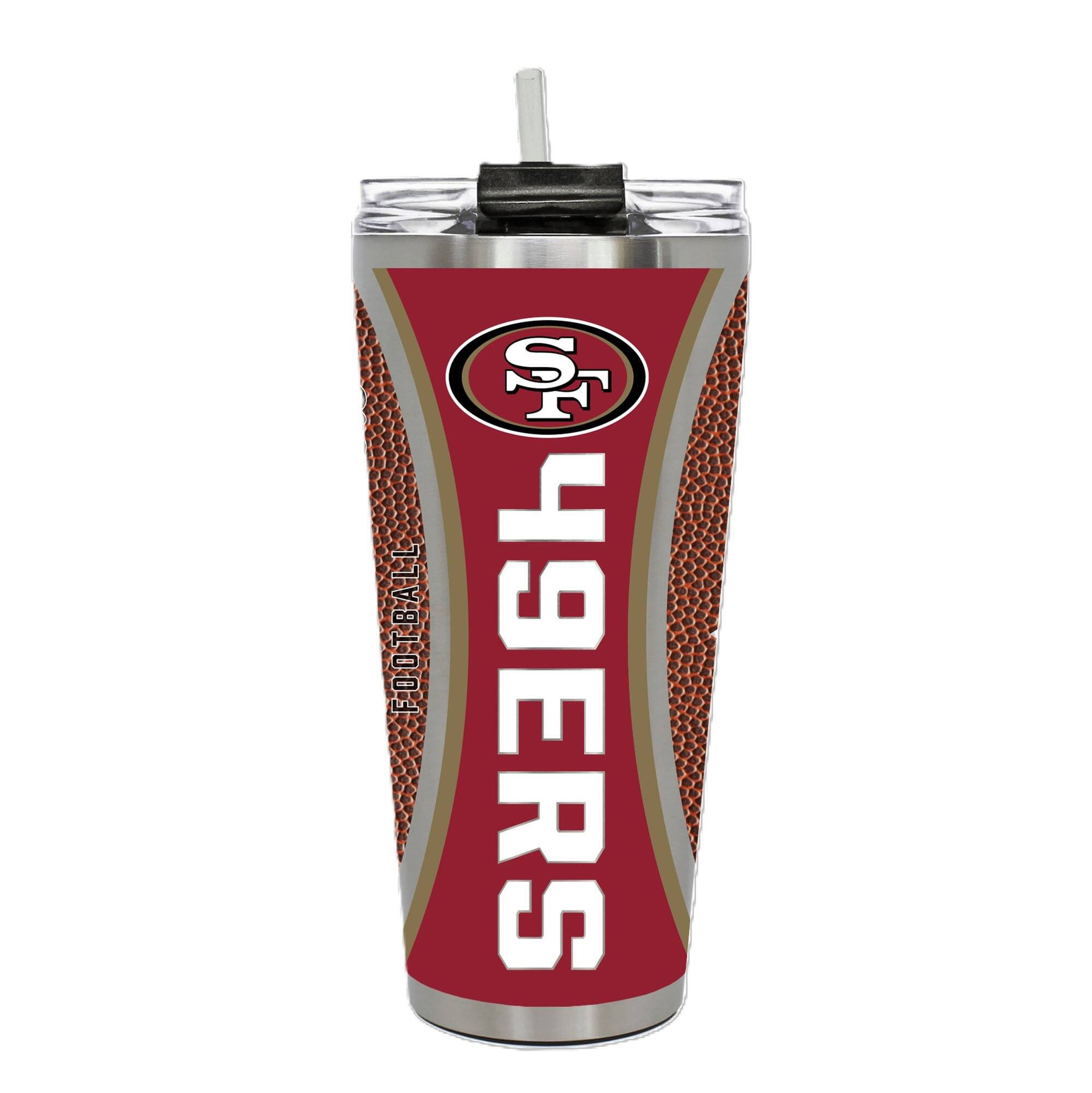 Great American Products - San Francisco 49ers 32oz. Big Slim Game Ball Travel Tumbler - Brown price history on PriceWatchPro