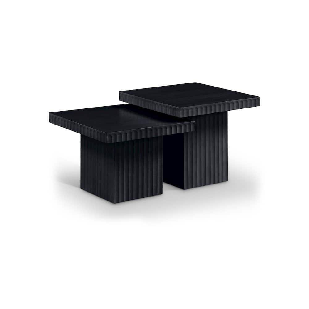 Meridian Furniture - Spencer Oak Veneer Coffee Table - Black