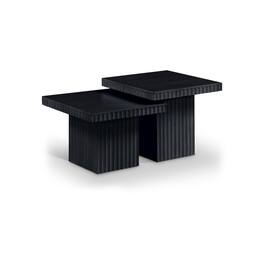 Meridian Furniture - Spencer Oak Veneer Coffee Table - Black
