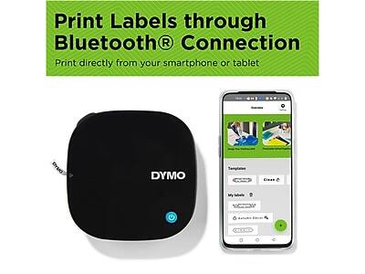 Print Labels through Bluetooth® Connection  
Print directly from your smartphone or tablet  

DYMO