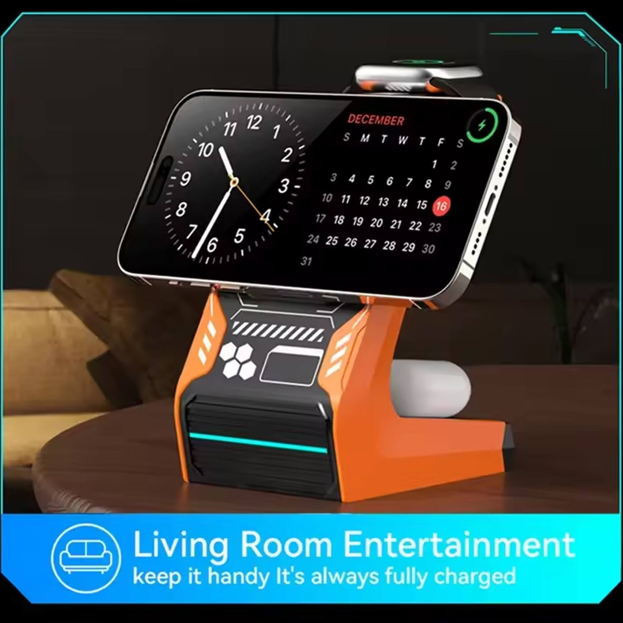 12 DECEMBER 11  
1 S M T W T F S  
10 2 1 2 9 3 4 5 6 7  
P 3 8 9 10 11 12 13 14 15 16  
8 4 17 18 19 20 21 22 23  
7 5 24 6 25 26 27 28 29 30 31  

Living Room Entertainment  
keep it handy It's always fully charged