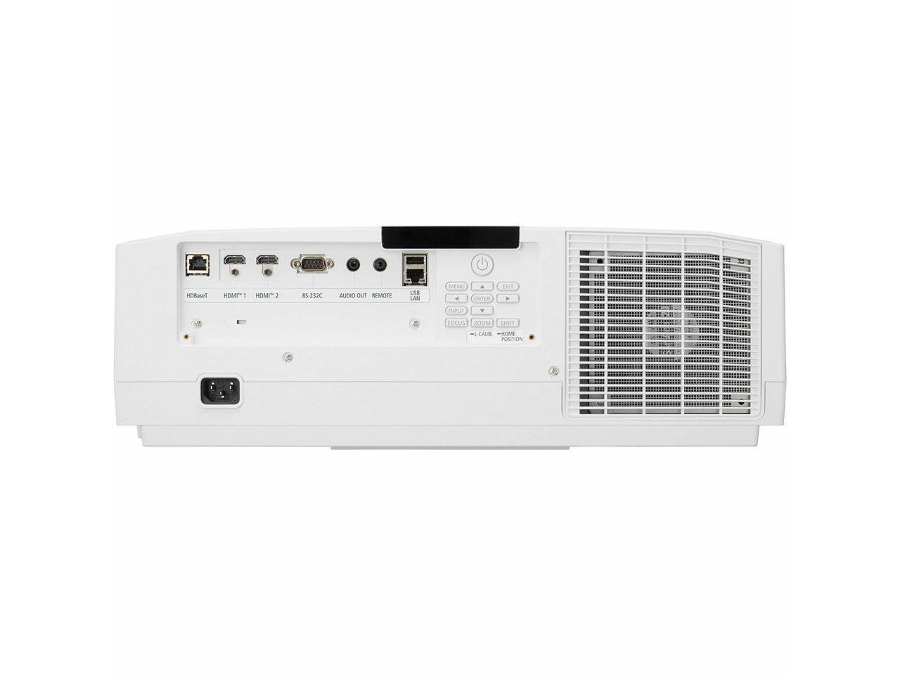 HDBaseT HDMI" - HDMI 1 R5-232C AUDIO OUT REMOTE U58 LAN MENU a ENTER E NPUT FOCUS 200M SHIFT - LAA SCAN POSITION