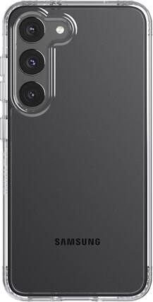 Front. Tech21 - Tech 21 12 FT 3.6M Multi - Drop Impact Tested Waste Responsible Innovation Clear Case For Samsung Galaxy S23 - Clear.