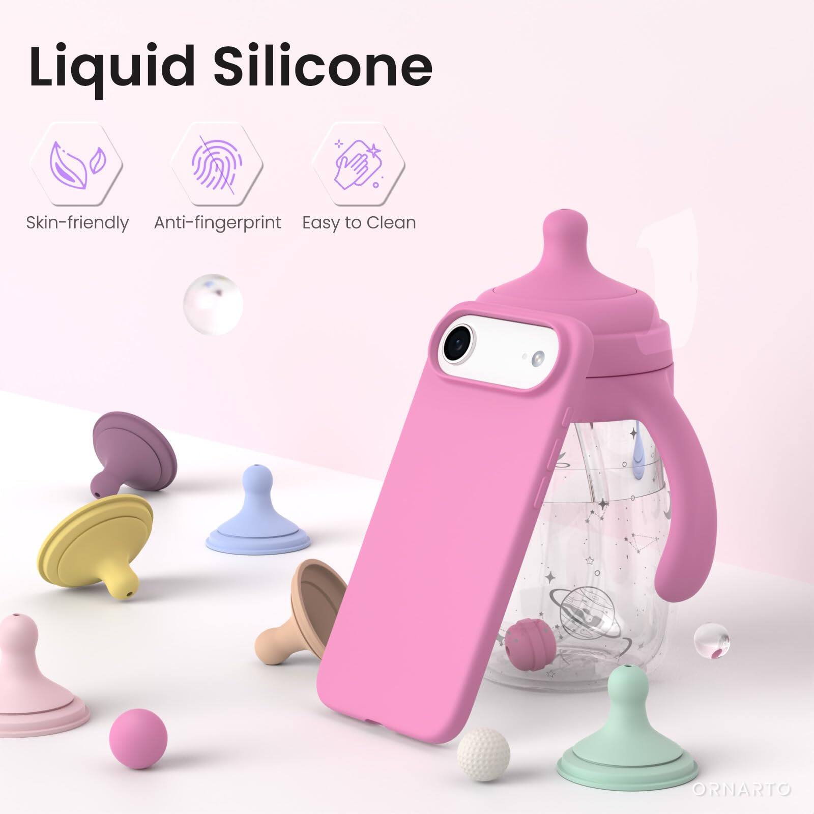 Liquid Silicone

Skin-friendly  
Anti-fingerprint  
Easy to Clean  

ORNARTO