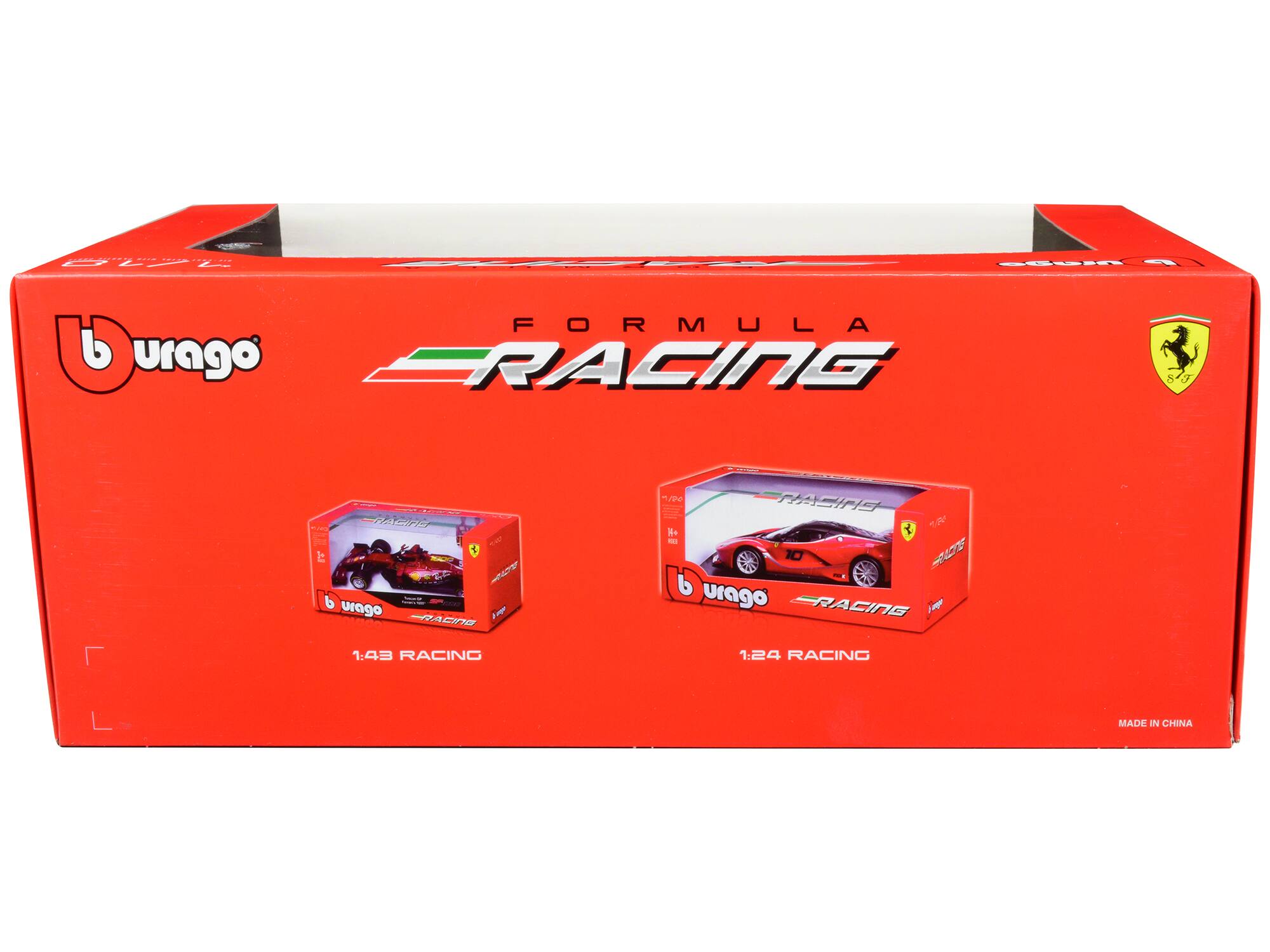 b urago FORMULA RACING  
1:43 RACING  
1:24 RACING  
MADE IN CHINA