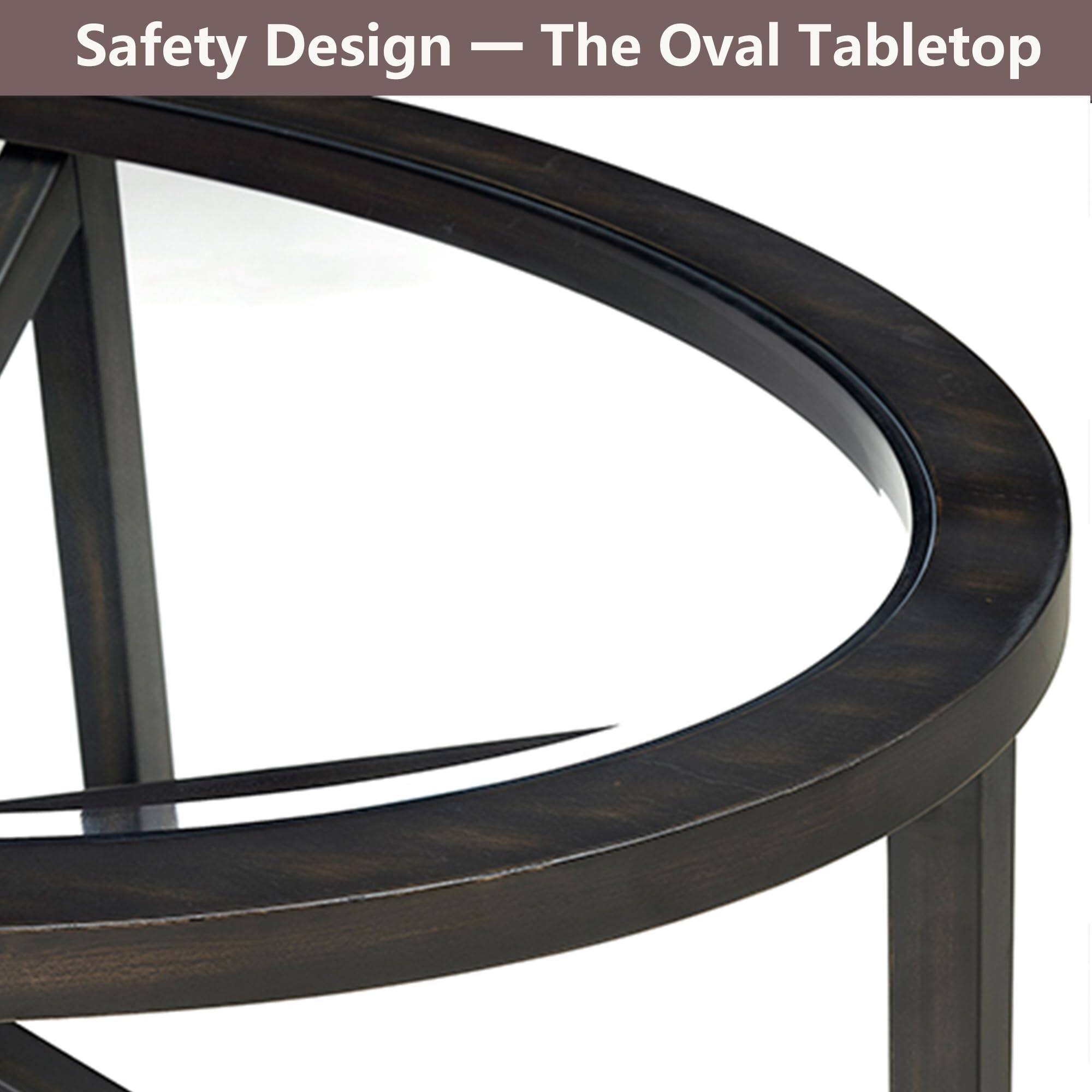 Safety Design — The Oval Tabletop