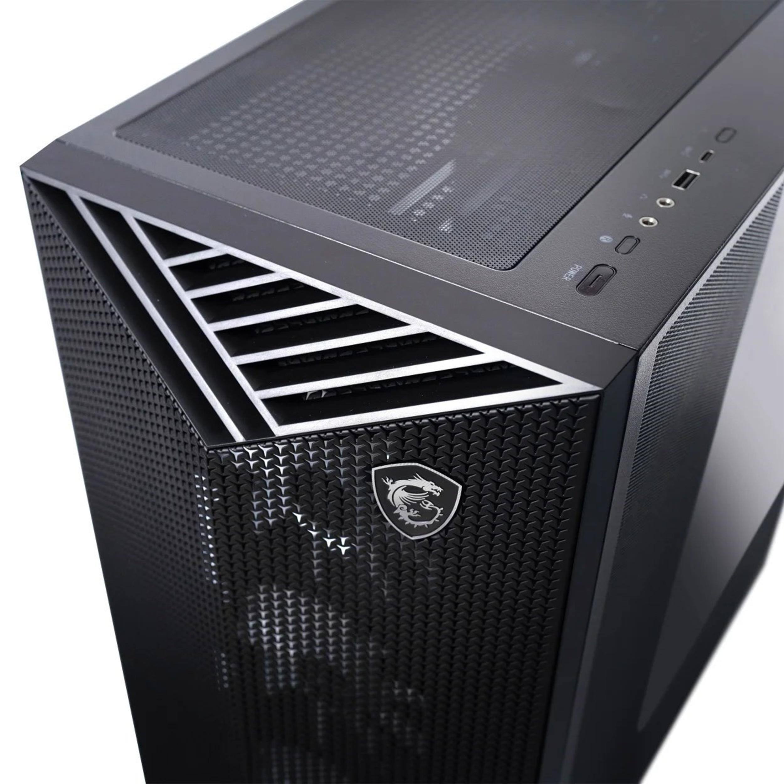 Alt View 7. MSI - MSI Aegis ZS2 Gaming Desktop,Ryzen 9 9900X,64GB RAM,2TB SSD+1TB Dock Set,NVIDIA GeForce RTX 5080,Win 11,Black - Black.