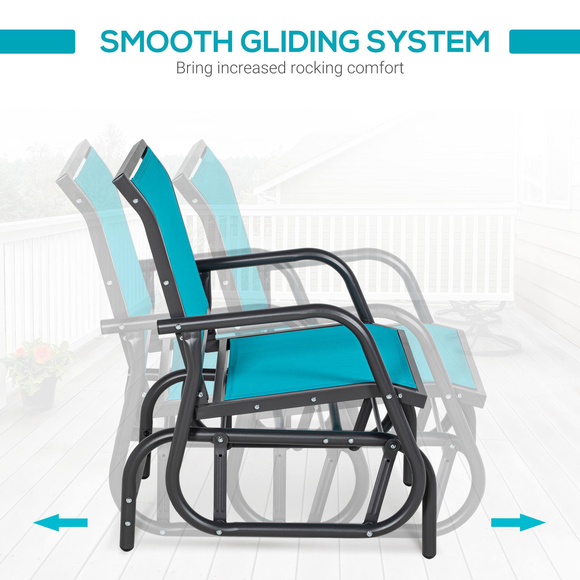 SMOOTH GLIDING SYSTEM
Bring increased rocking comfort