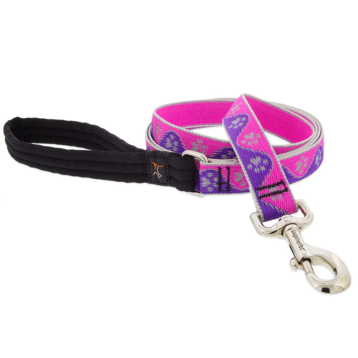 LupinePet - Reflective Paws Nylon Dog Leash - Pink price history on PriceWatchPro