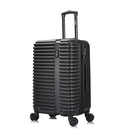 InUSA - Ally lightweight hardside spinner luggage 24" - Black