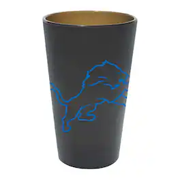 WinCraft - Detroit Lions 16oz. Team Color Silicone Pint Glass - Multicolor