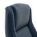 Alt View 13. Thomasville - Darius Bonded Leather Executive Modern Office Chair with Adjustable Arms - Navy.
