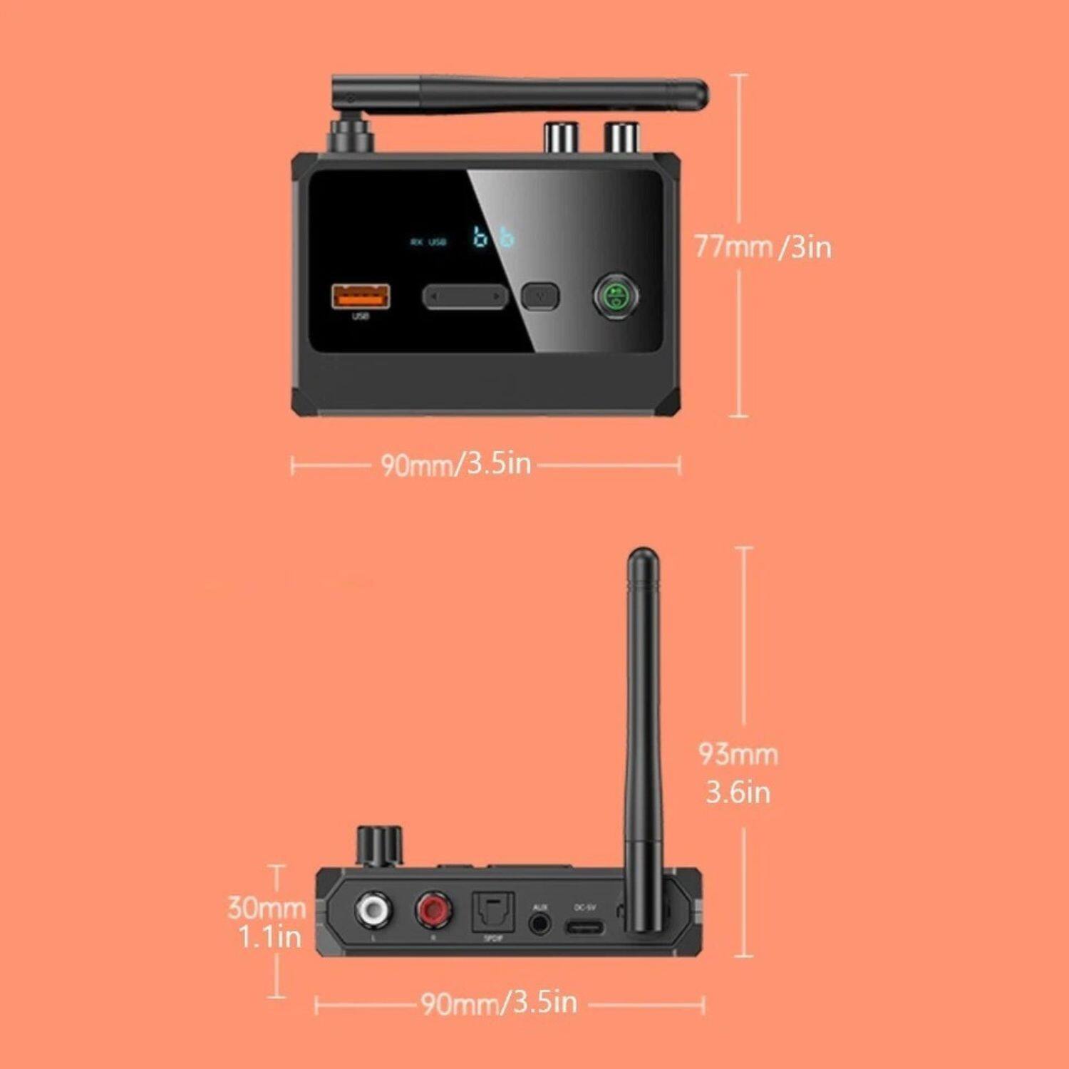 - 77mm / 3in
- 90mm / 3.5in
- 93mm / 3.6in
- 30mm / 1.1in
- 90mm / 3.5in