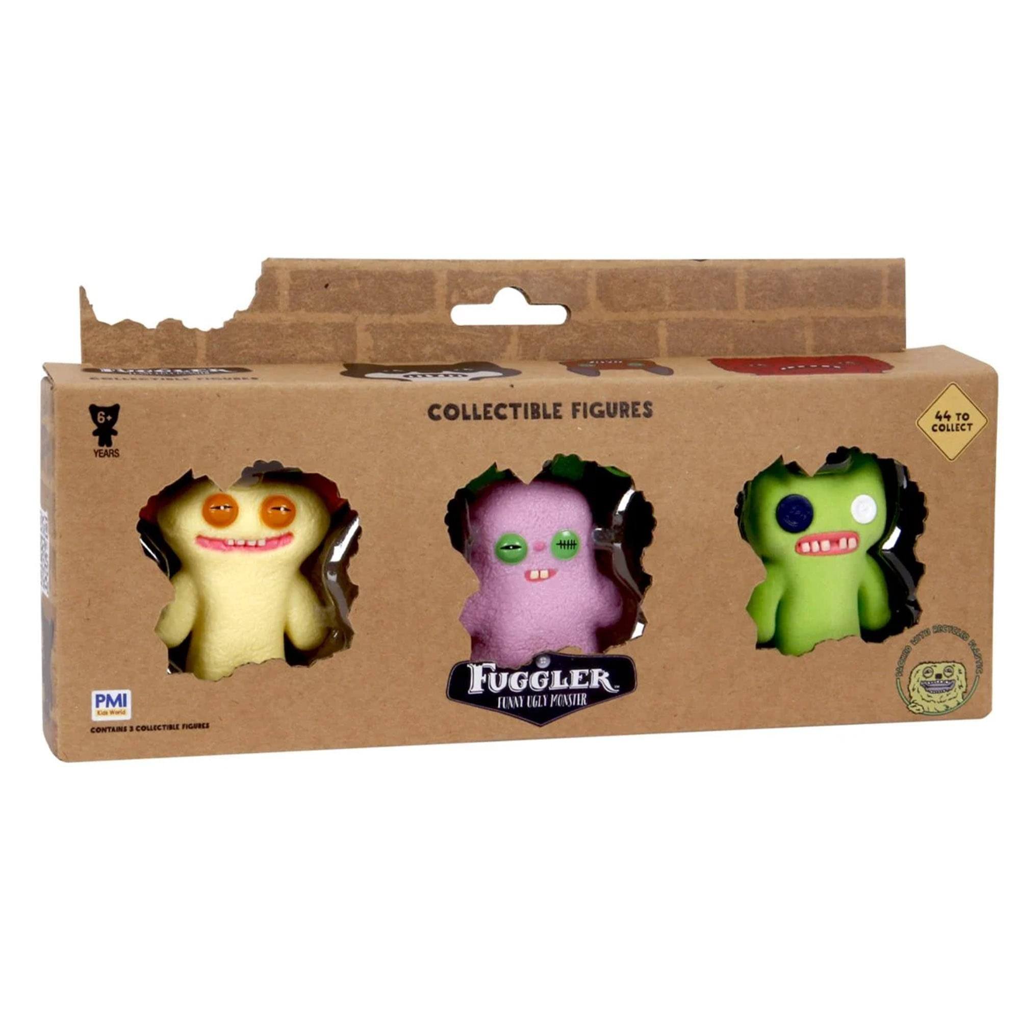 6 COLLECTIBLE FIGURES  
44 TO COLLECT  
YEARS  
PMI  
CONTAINS 6 COLLECTIBLE FIGURES  
FUGGLER  
FUNNY LIL' MONSTER  
6+ TO COLLECT