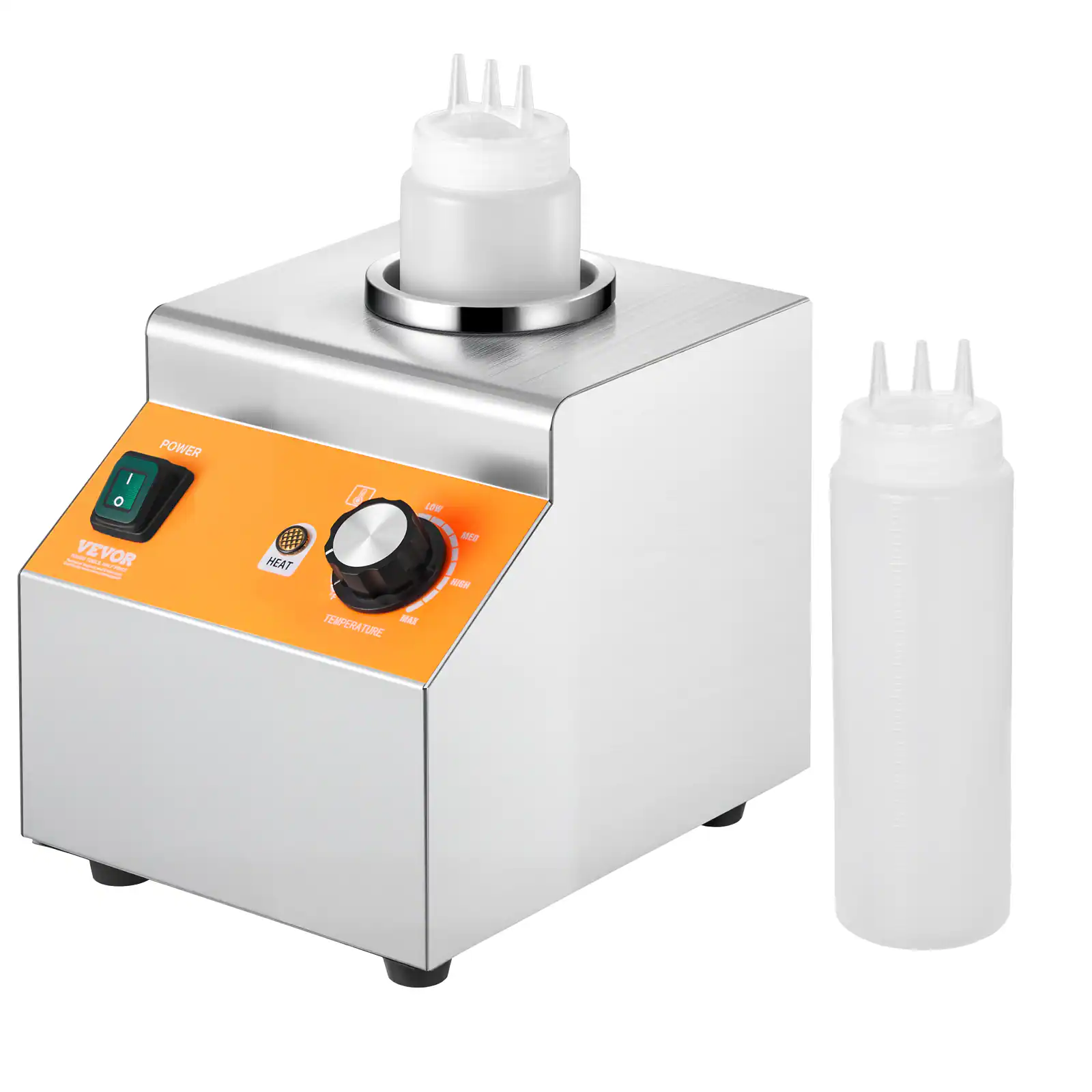 POWER  
VEVOR  
HEAT  
TEMPERATURE  
LOW  
MEDIUM  
HIGH  
MAX