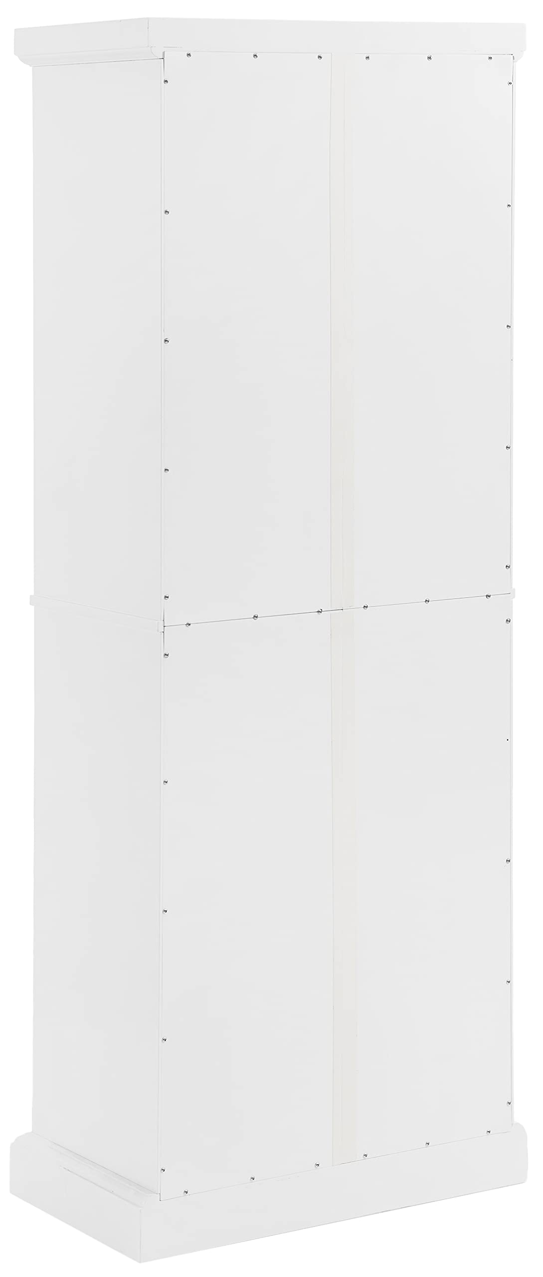 Back. Crosley Furniture - Shoreline Kitchen Storage Pantry - White.