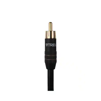 Front. Tributaries - Model 2S Subwoofer Cable - 2M - Black.