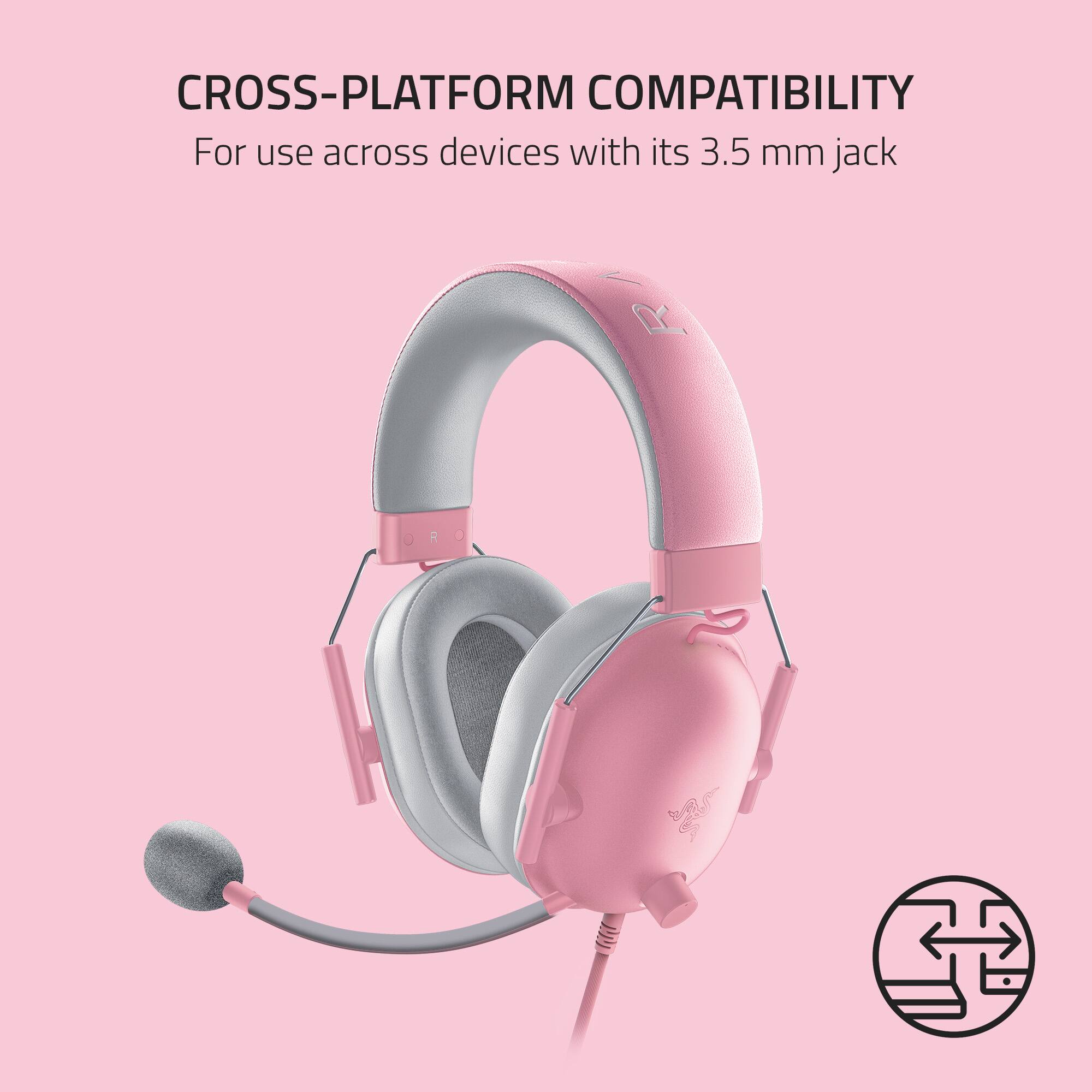 Cross-Platform Compatibility: For use across devices with its 3.5mm jack.