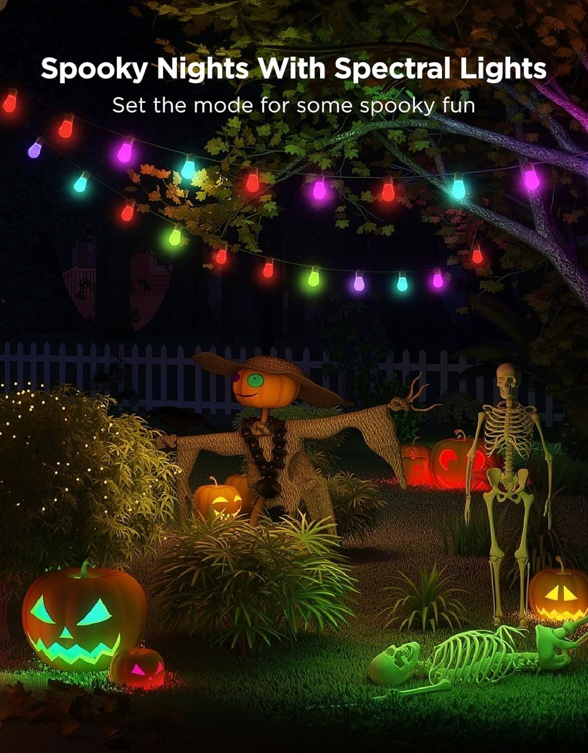 Spooky Nights With Spectral Lights  
Set the mode for some spooky fun