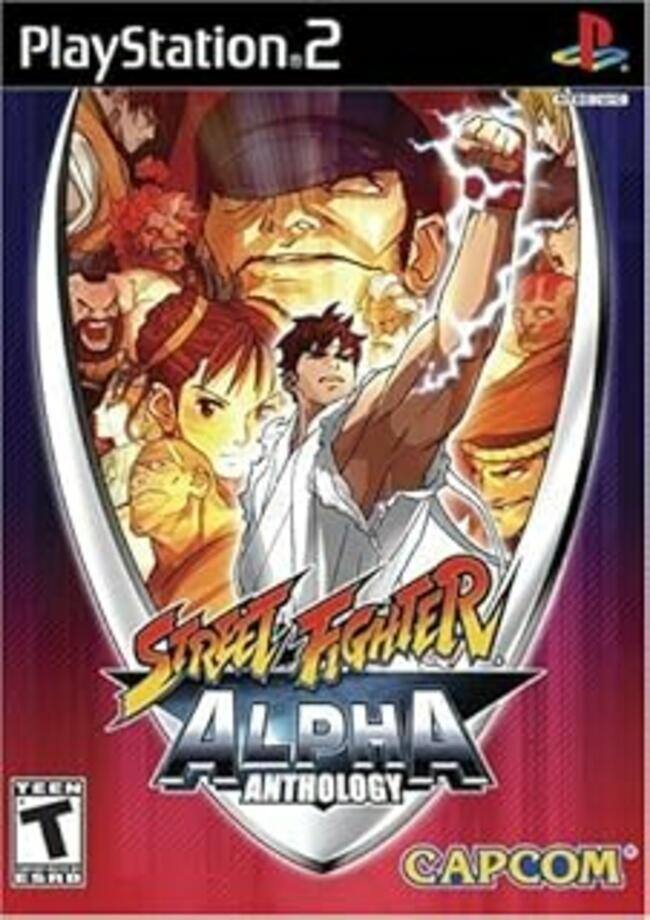 PlayStation 2  
Street Fighter Alpha Anthology  
Capcom  
Teen (ESRB)