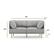 Alt View 12. Burrow - Contemporary Range 2-Seat Sofa - Heather Charcoal.