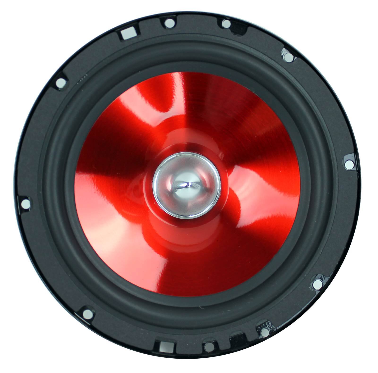 Alt View 3. BOSS Audio - 2) BOSS CH6CK 6.5" 350W Car 2 Way Component Car Audio Speakers System Red Stereo - Black.