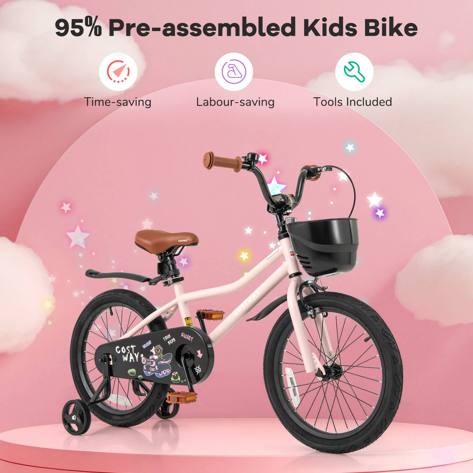 95% Pre-assembled Kids Bike

- Time-saving
- Labour-saving
- Tools Included

COST WAY