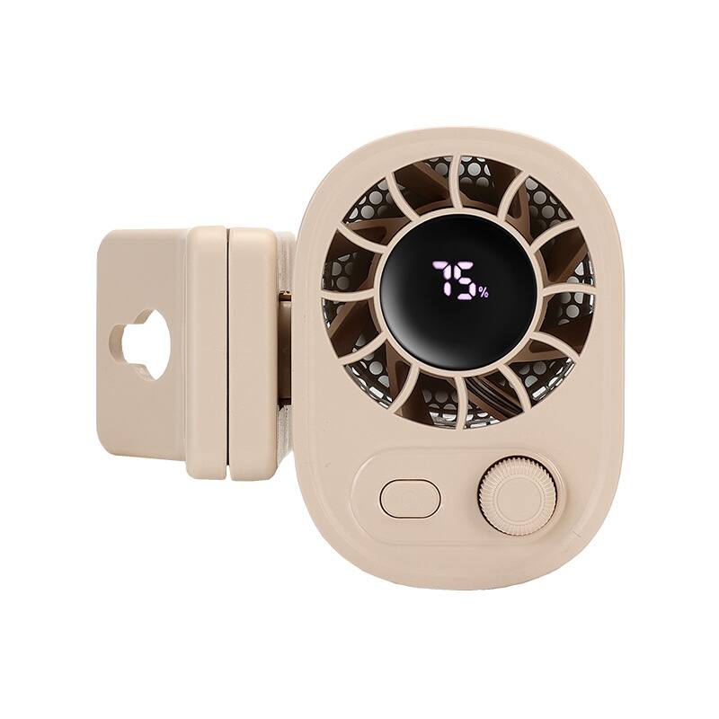 Front. Cluzine - Rechargeable Foldable Air Cooler Bladeless Fan with Ice Box for Home and Office.
